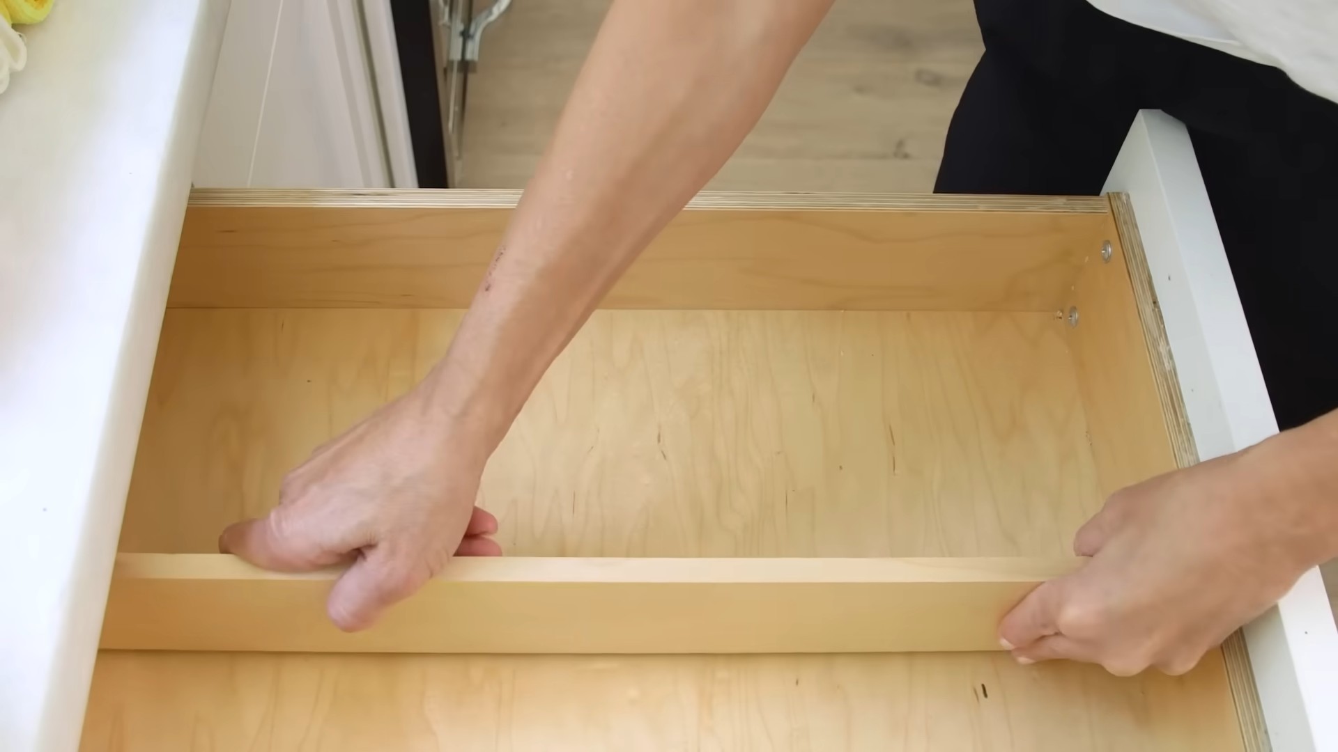 Schubladenteiler Küche selber bauen