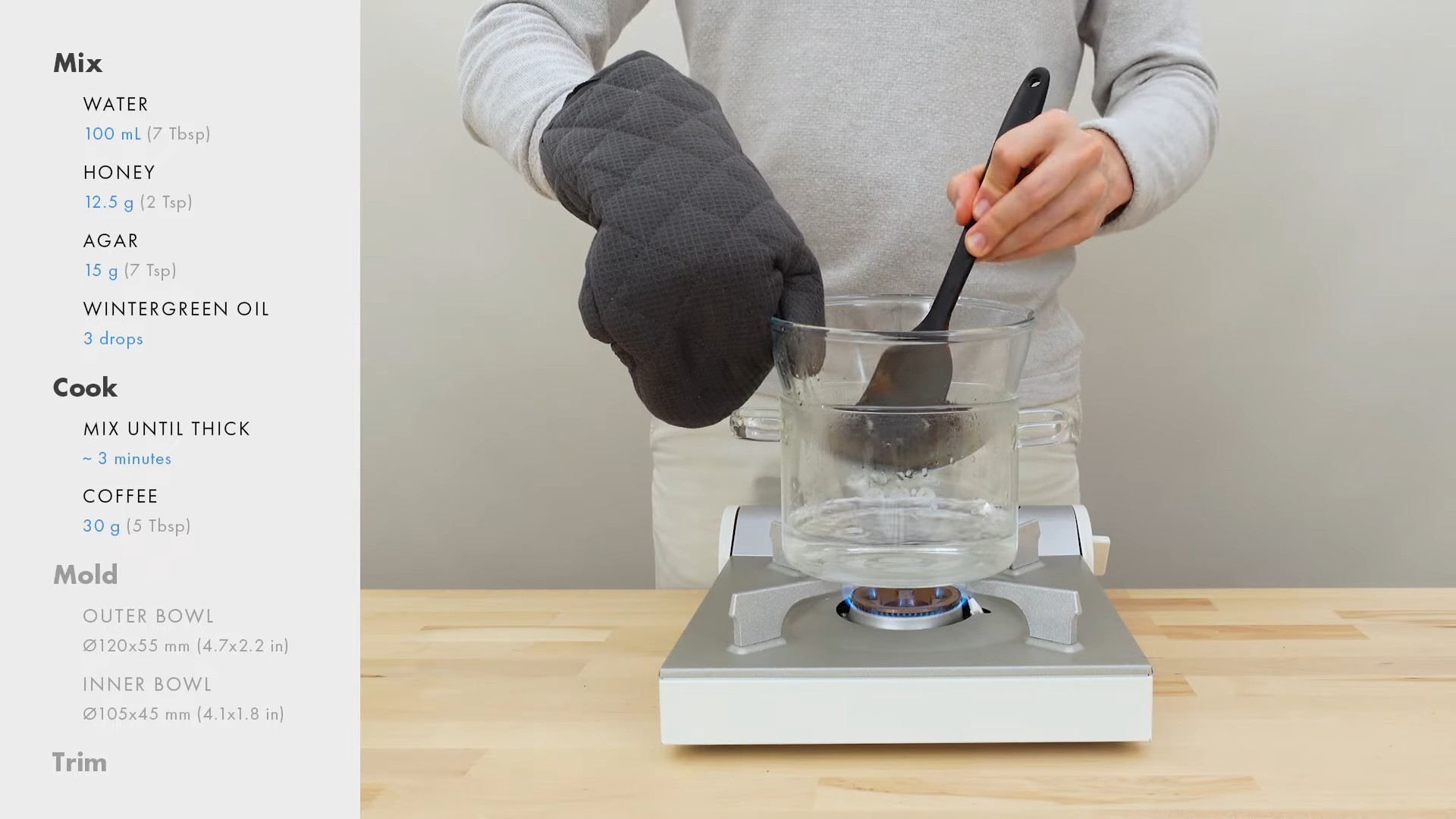 Kaffee Bioplastik Schalen selber machen