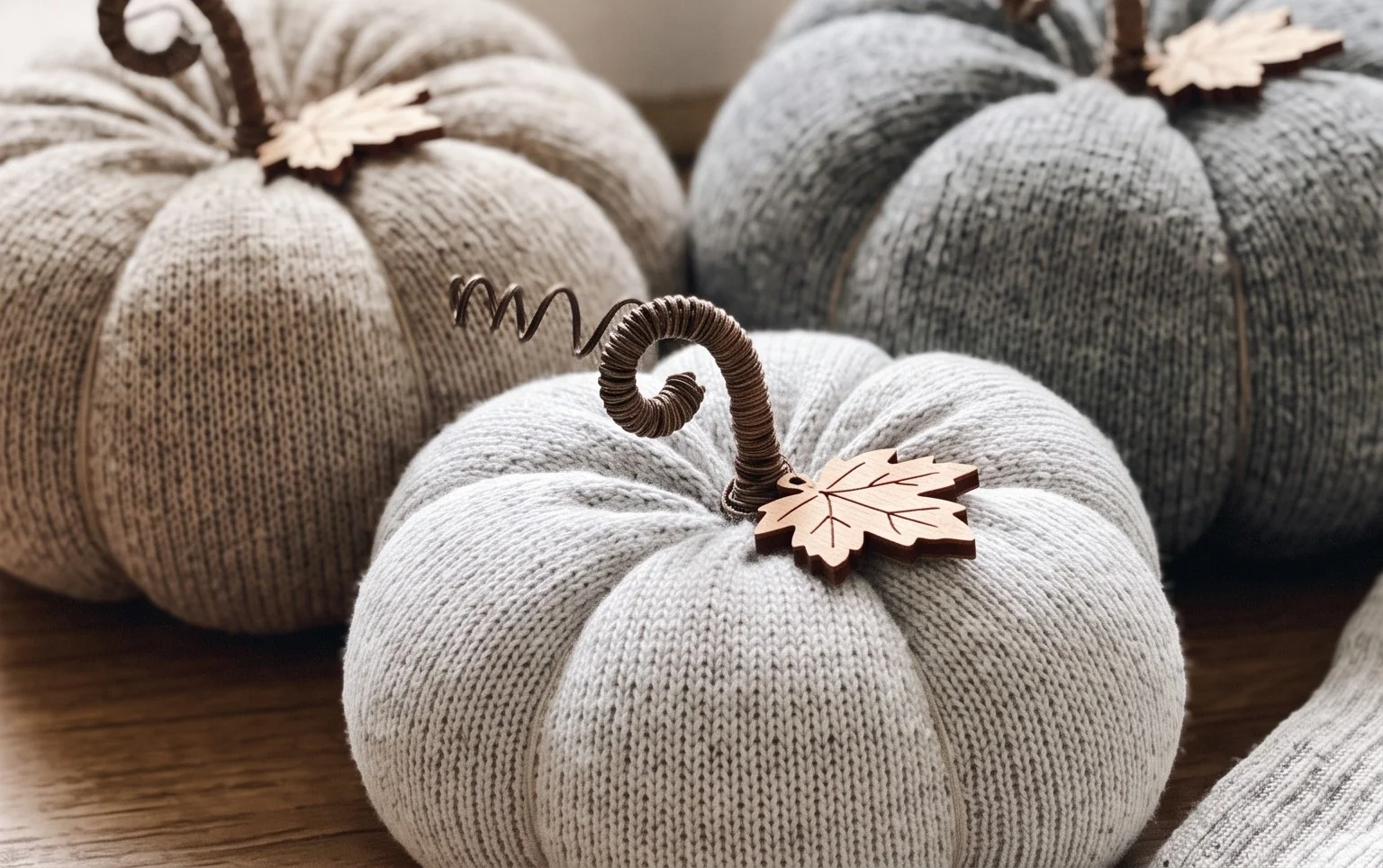 How to Make Fabric Pumpkins from Old Socks