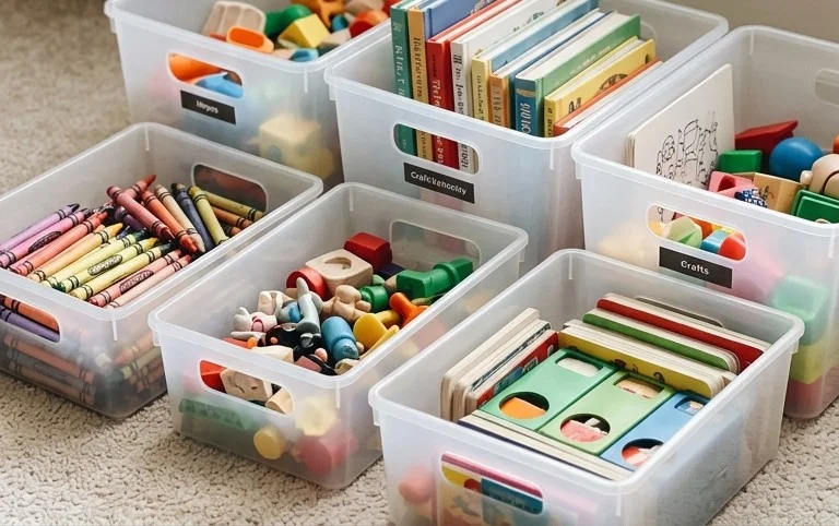 The Magic of Quiet Time Bins for 3 Year Olds - MamaMeganAllysa
